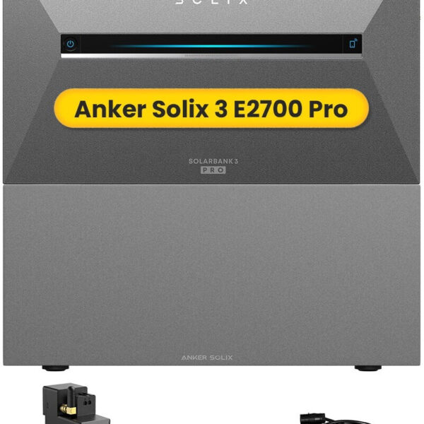 Anker SOLIX Solarbank 3 E2700 Pro + BP2700 + Smart Meter